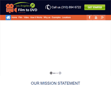 Tablet Screenshot of losangelesfilmtodvd.com